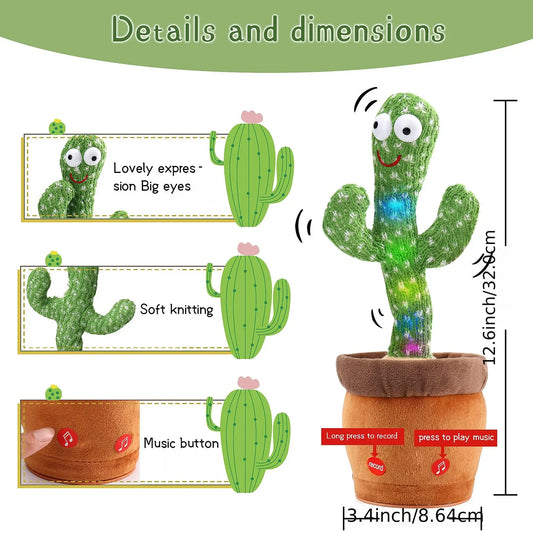 VIVENZA™-Cacto Dancing Cactus Plush Toy