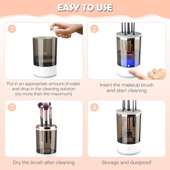 VIVENZA™-Electric Makeup Brush Cleaner