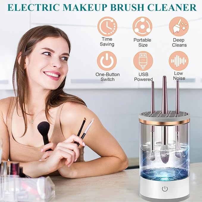 VIVENZA™-Electric Makeup Brush Cleaner
